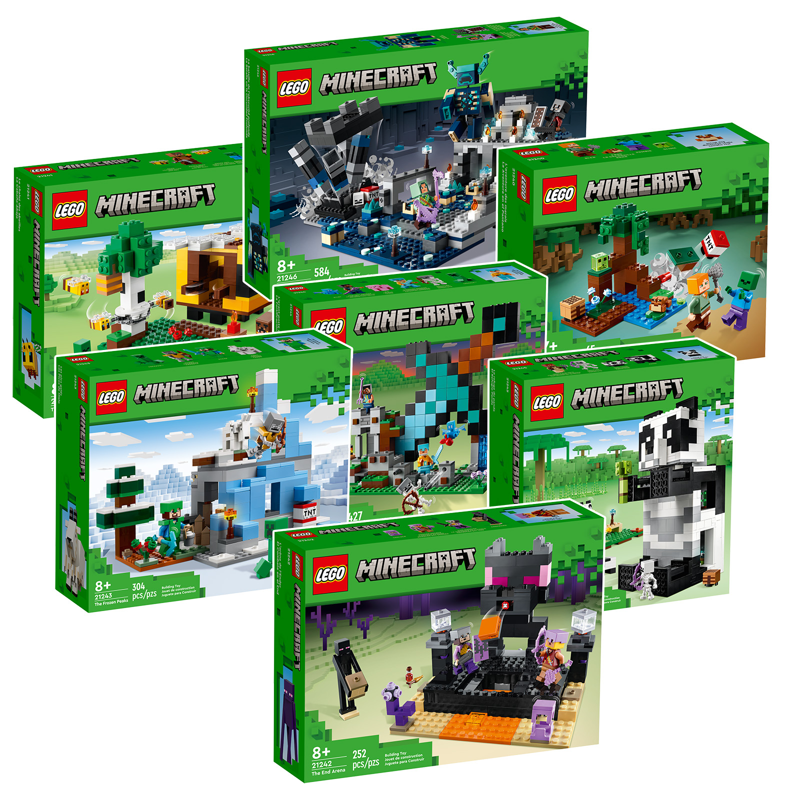Aventures dans le marais - LEGO® Minecraft™ - 21240 - Jeux de construction